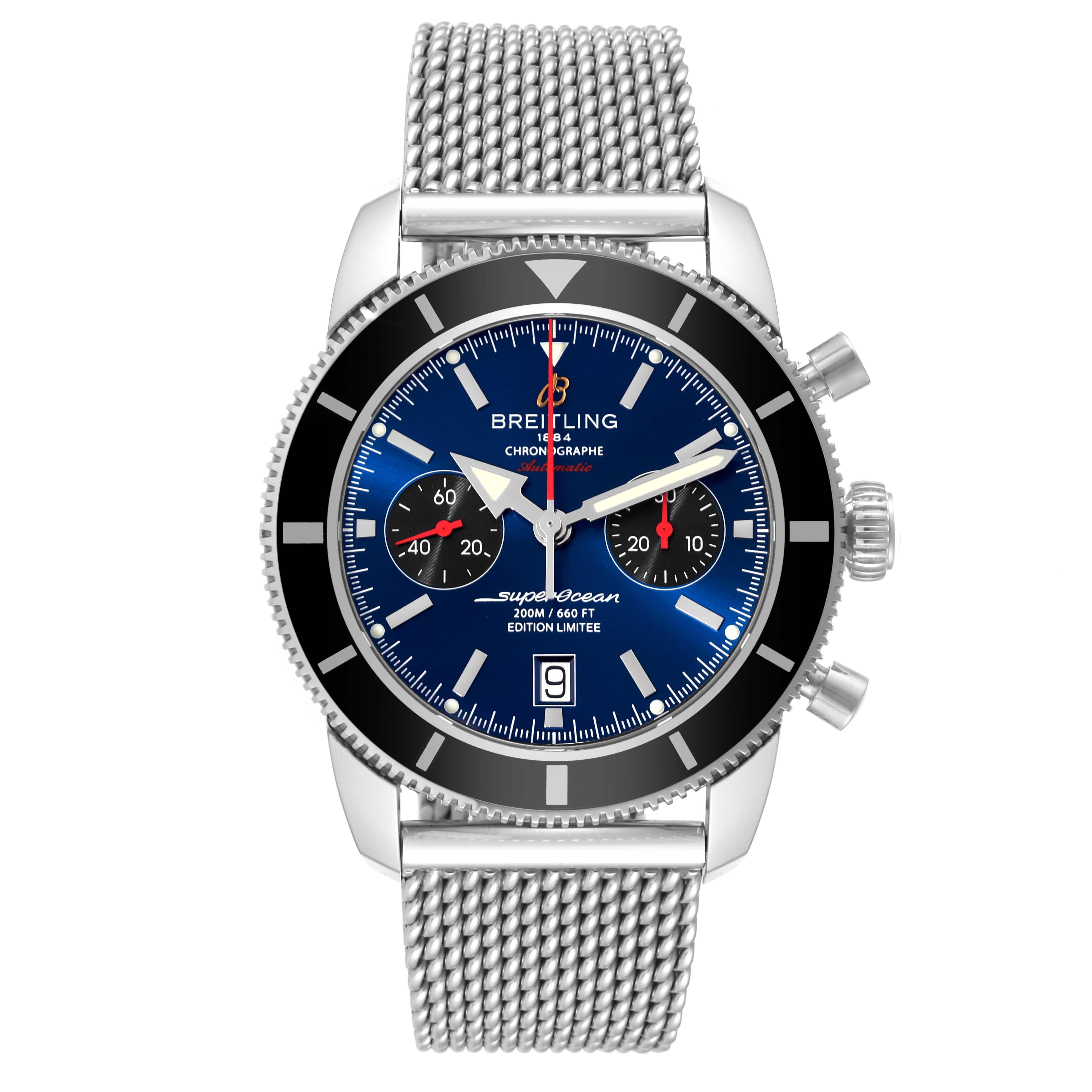 Men's Breitling SuperOcean Heritage 125 Anniversary Limited Edition Steel Mens Watch