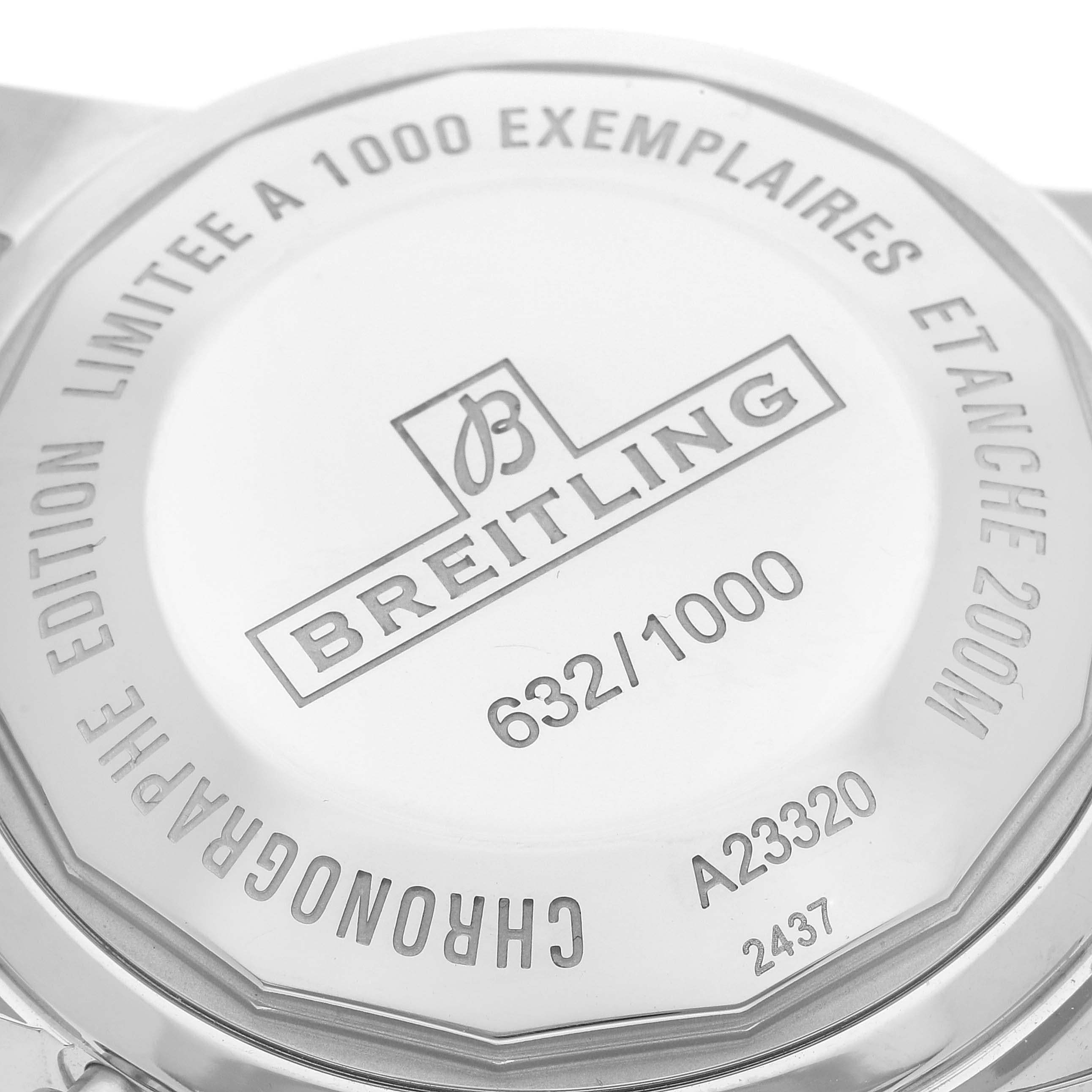 Breitling SuperOcean Heritage 125 Jahrestag Limited Edition Stahl-Herrenuhr im Angebot 5