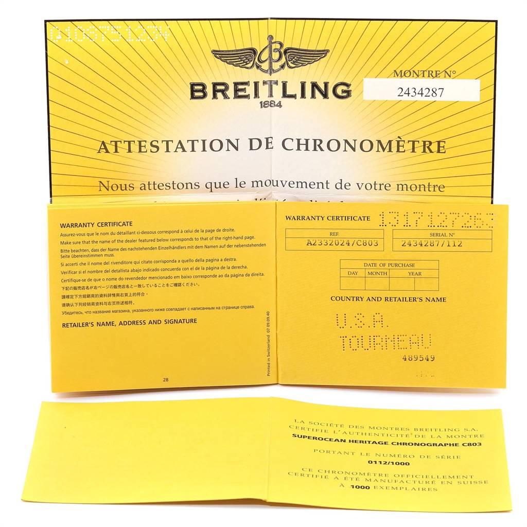 Breitling SuperOcean Heritage 125 Anniversary Limited Watch A23320 For Sale 5