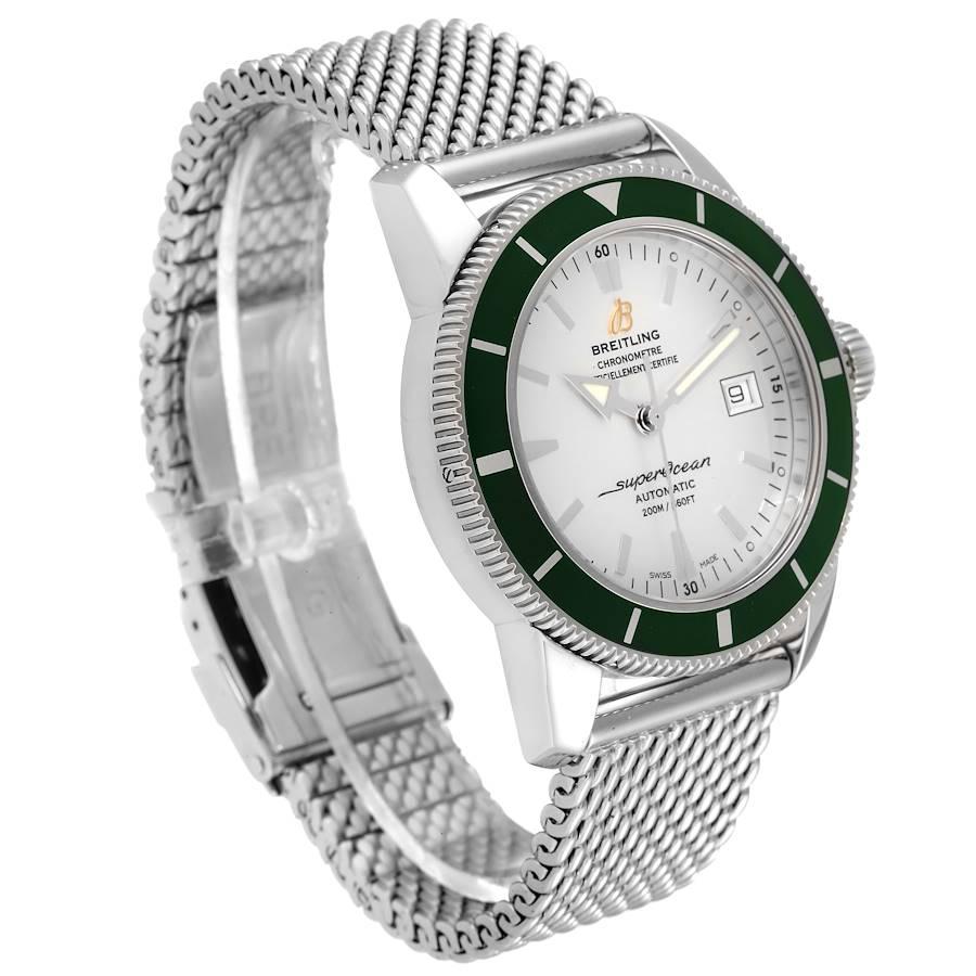 breitling superocean green bezel