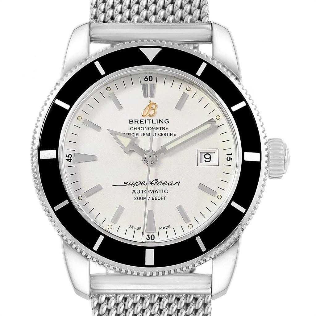 breitling superocean mesh