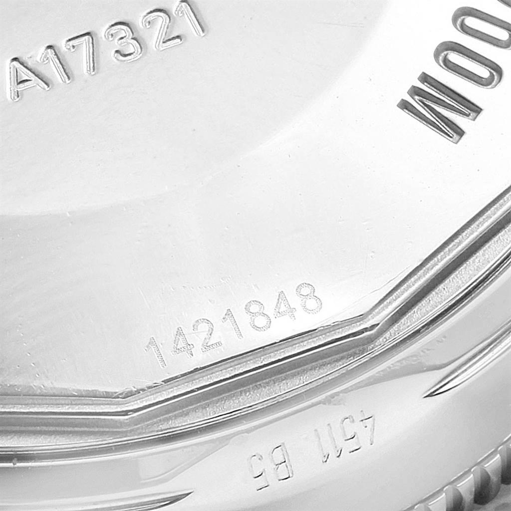 Breitling Superocean Heritage 42 Mesh Bracelet Steel Men's Watch A17321 For Sale 4