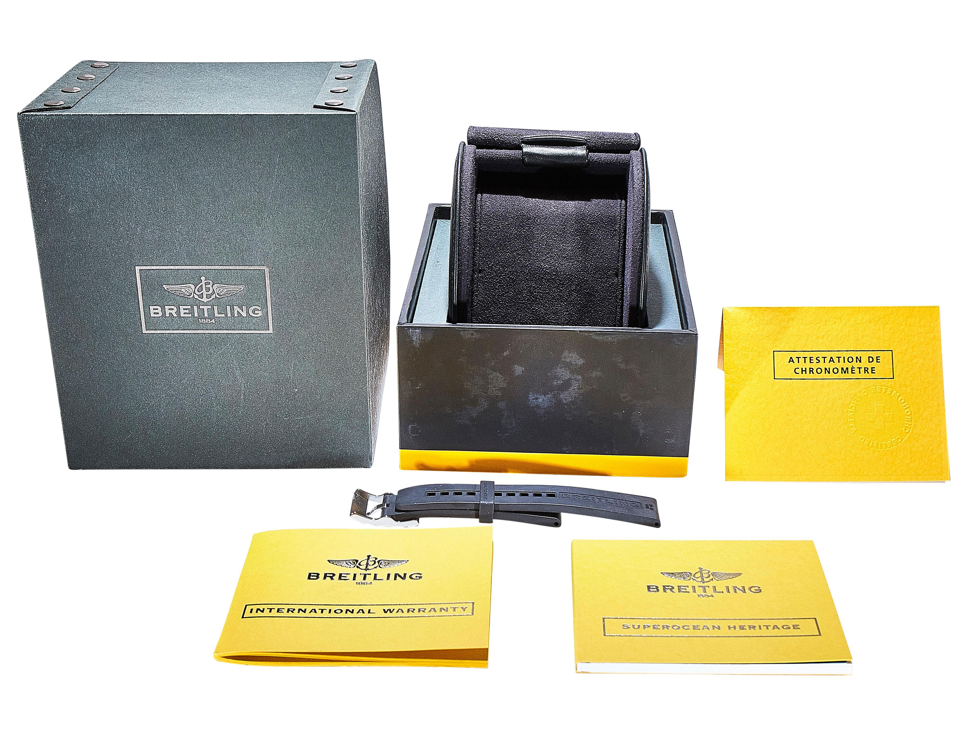 Breitling Superocean Heritage 42(A1732124/G717) Stainless Steel Automatic Watch 2