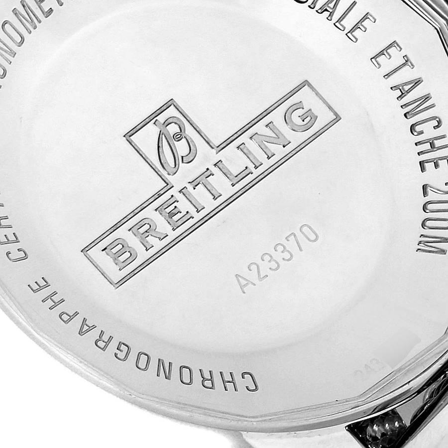 Men's Breitling SuperOcean Heritage 44 Green Bezel Chronograph Watch A23370