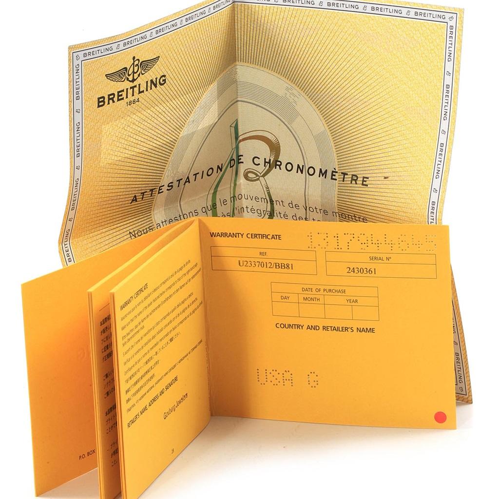 Breitling SuperOcean Heritage 44 Steel Rose Gold Watch U23370 Box Papers 5