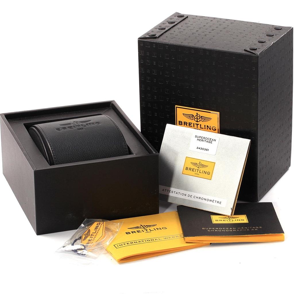 Breitling SuperOcean Heritage 44 Steel Rose Gold Watch U23370 Box Papers 6