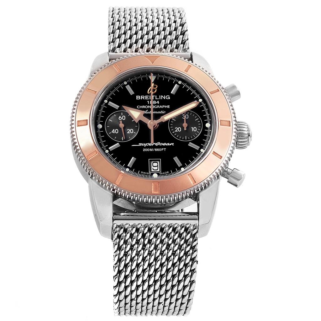 breitling superocean heritage 44 rose gold