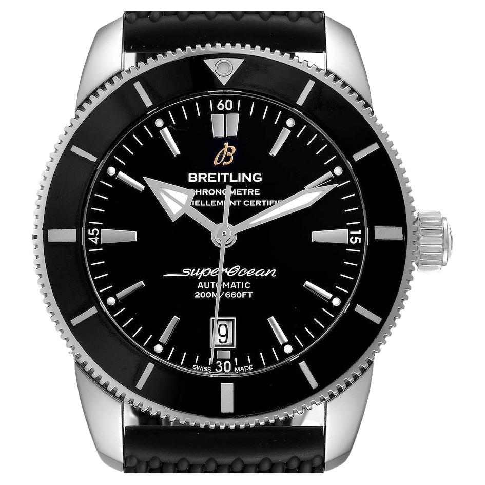 Breitling Superocean Heritage 46 Black Dial Mens Watch AB2020 Box Papers For Sale