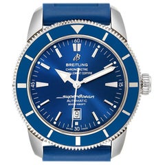 Breitling Superocean Heritage 46 Blue Dial Watch A17320 Box Papers