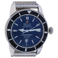 Breitling Superocean Heritage 46 Men's Watch A17320 Stainless Automatic 1YrWnty