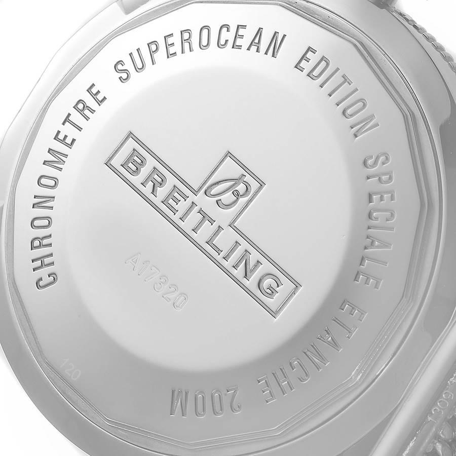 Men's Breitling Superocean Heritage 46 Mesh Bracelet Mens Watch A17320