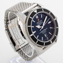 Breitling Superocean Heritage 46 Wristwatch A17320. Stainless Steel, Mesh, 2011
