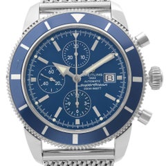Breitling Superocean Heritage Chronograph Steel Blue Dial Mens Watch A13320