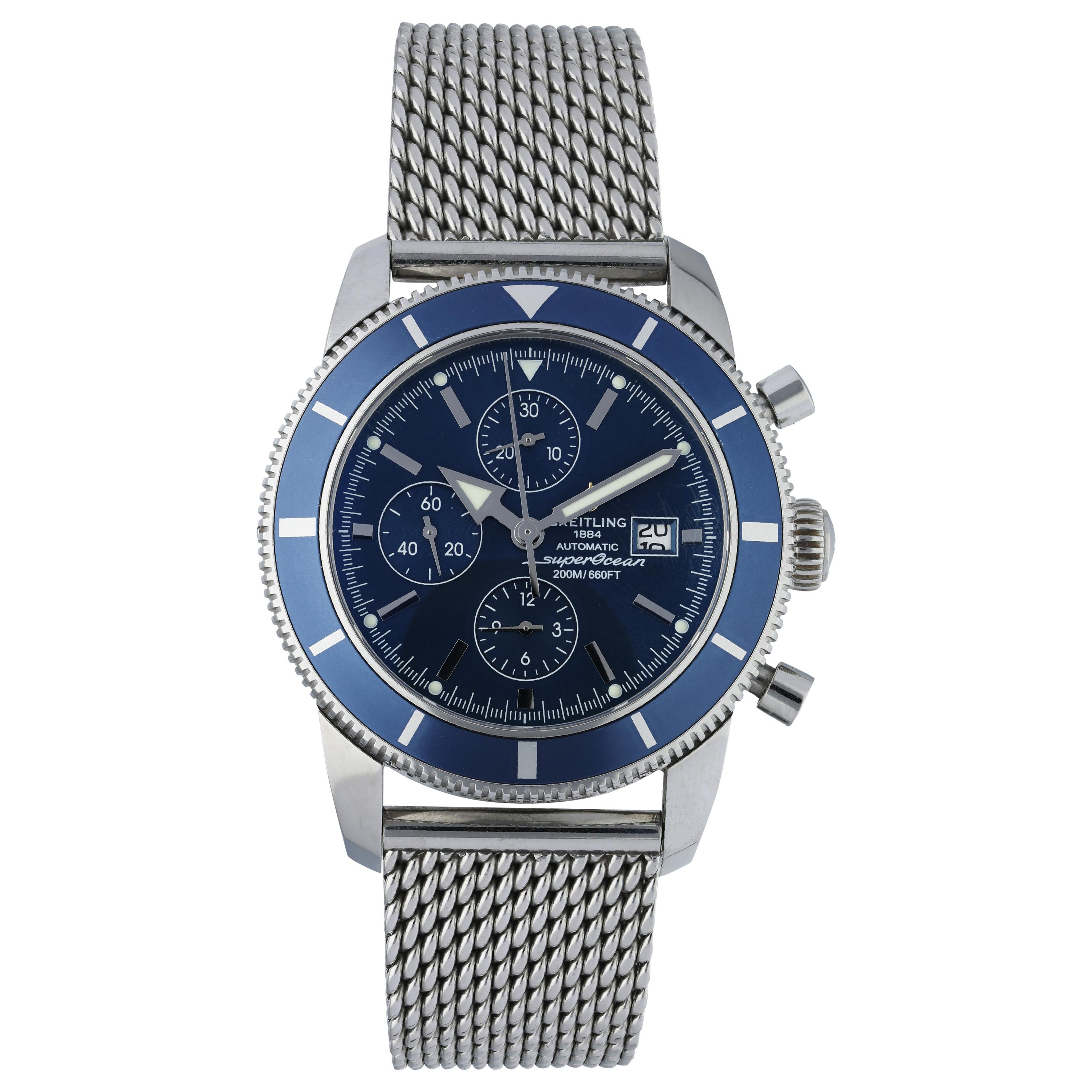 Breitling Superocean Heritage A13320 Chronograph Men's Watch For Sale