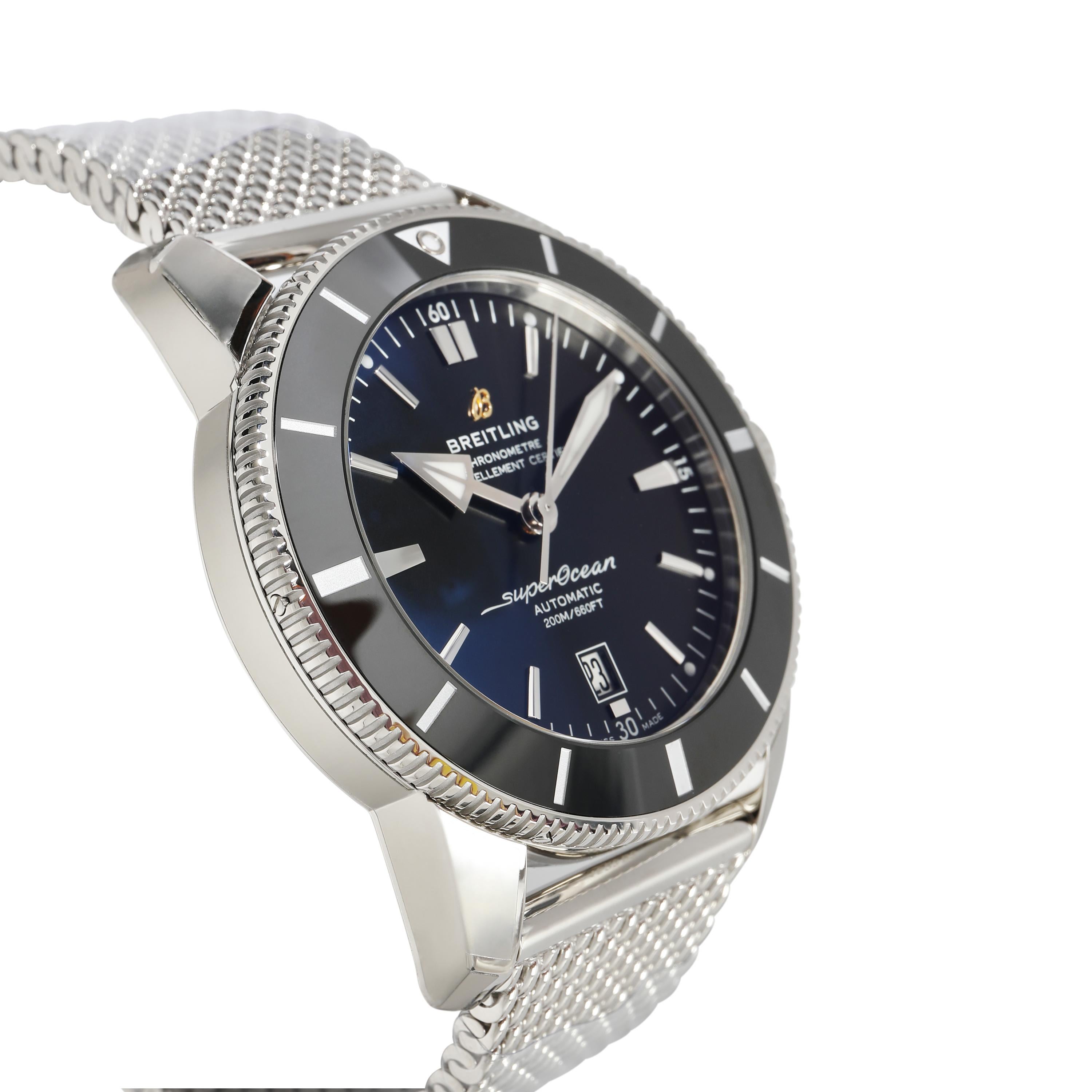Herrenuhr von Breitling Superocean Heritage AB2020121B1S1 in  Rostfreier Stahl im Zustand „Hervorragend“ in New York, NY