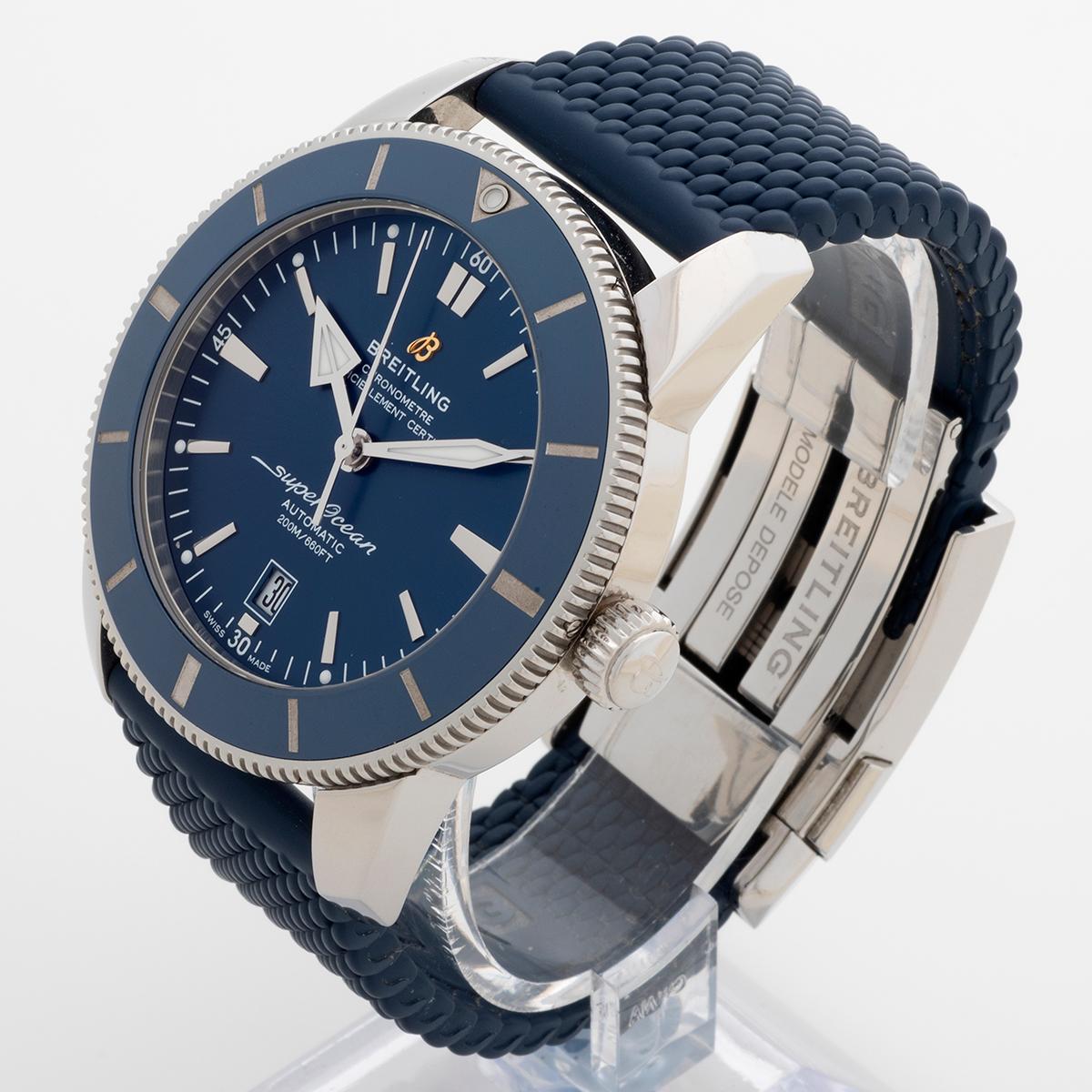 Breitling Superocean Heritage B20 Ref AB2020. 46mm Case, Full Set, Year 2022 In Good Condition In Canterbury, England