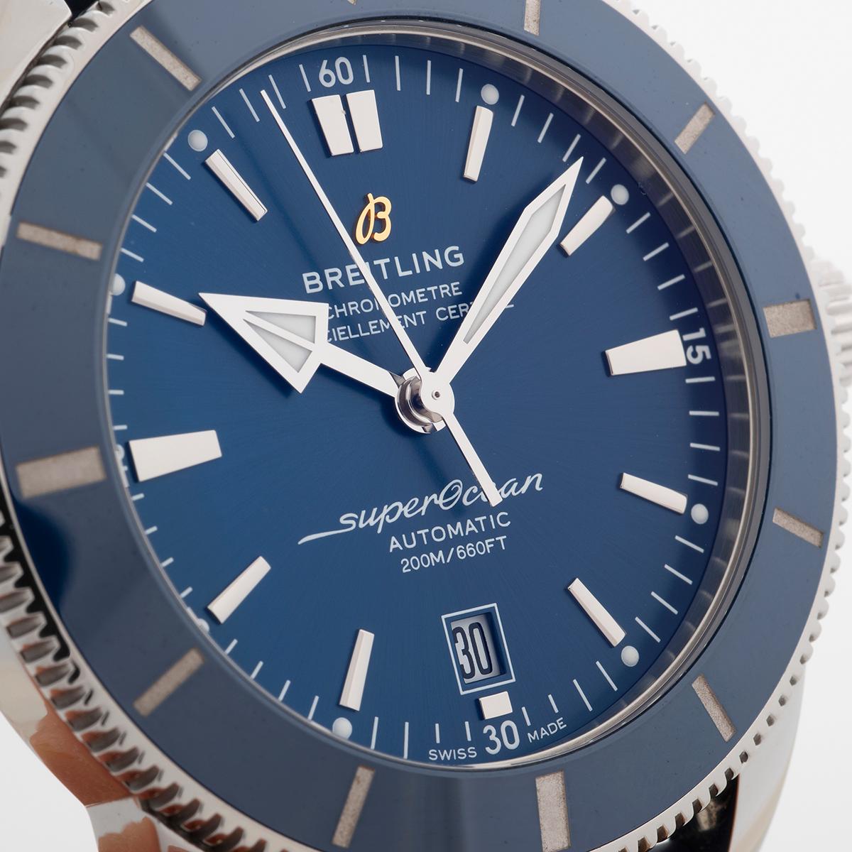 Breitling Superocean Heritage B20 Ref AB2020. 46mm Case, Full Set, Year 2022 2
