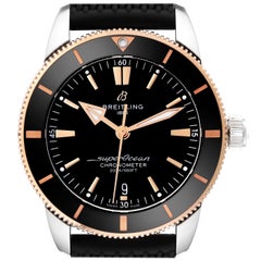 Breitling Superocean Heritage B20 Steel Rose Gold Mens Watch UB2030 Unworn