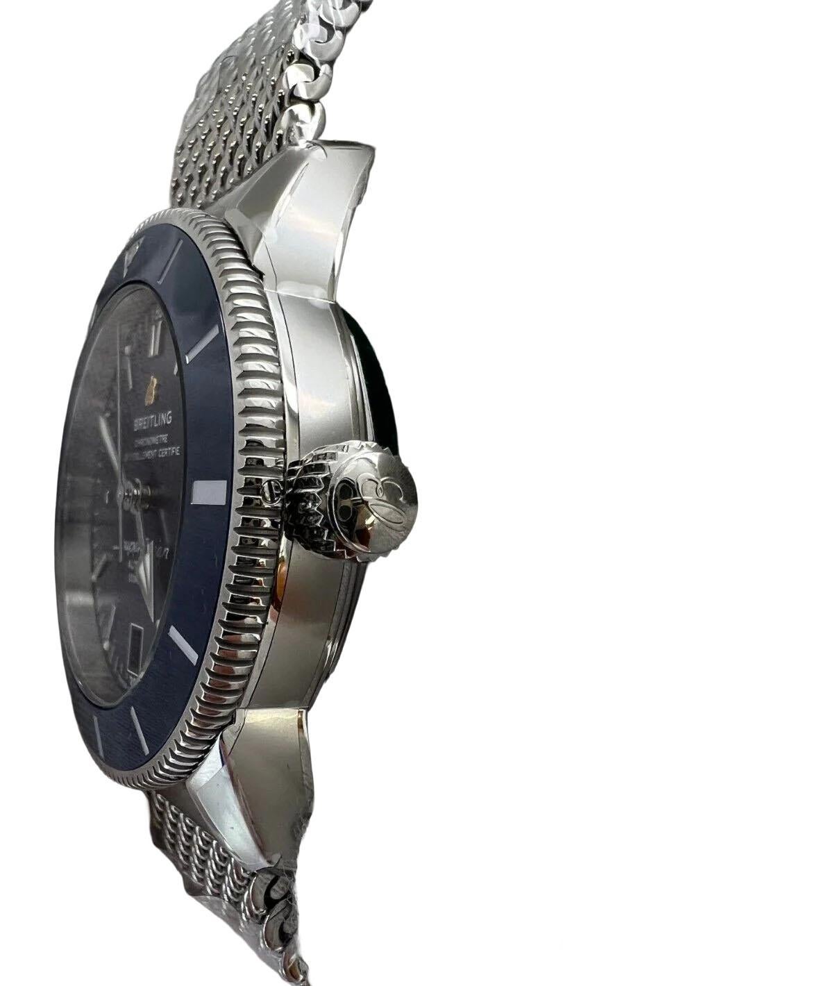 Breitling Superocean Heritage Blau Herrenuhr - AB2010161C1A1 (Empire) im Angebot