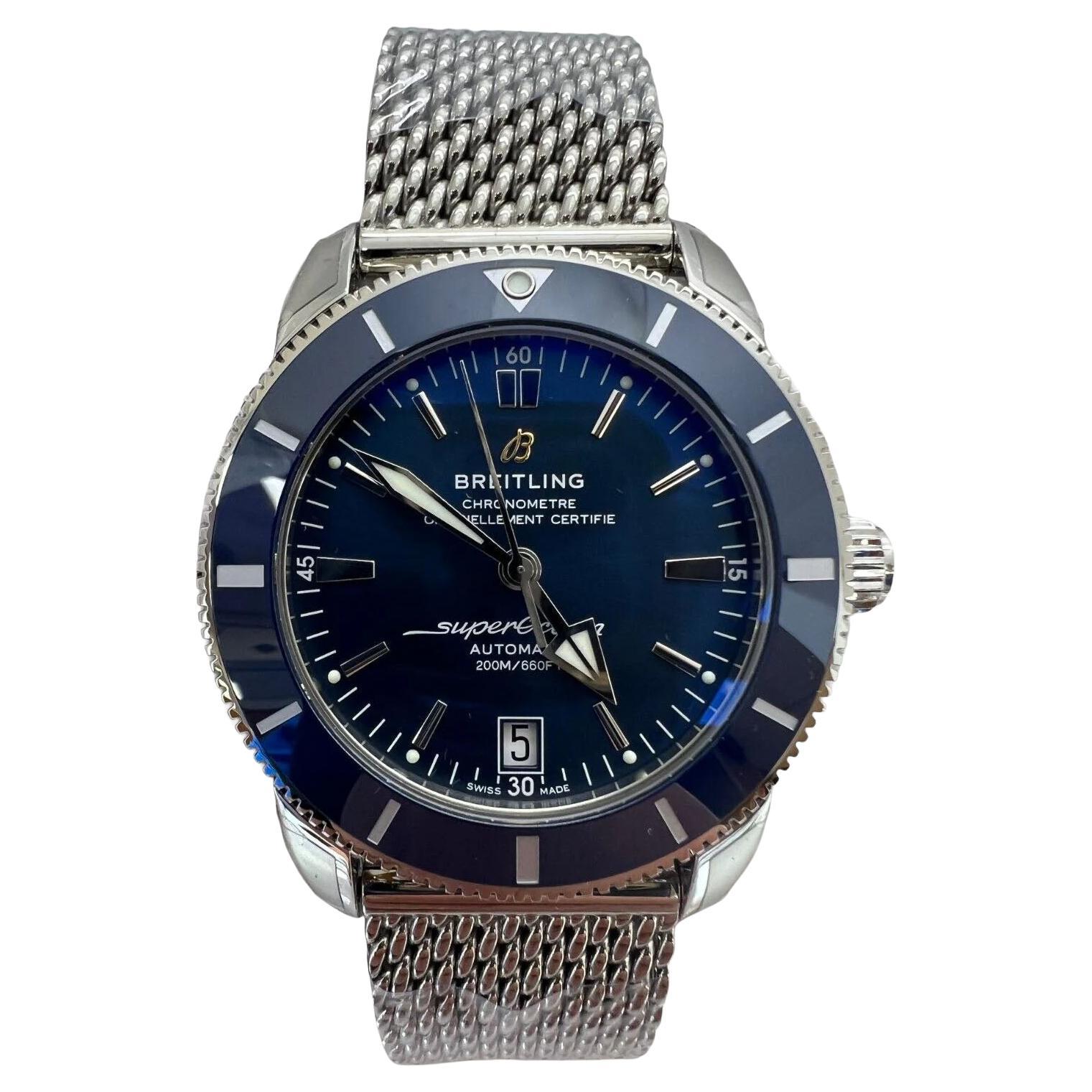 Breitling Superocean Heritage Blau Herrenuhr - AB2010161C1A1 im Angebot