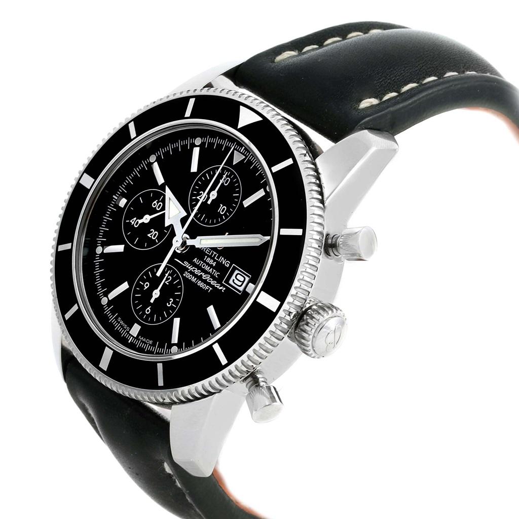 Breitling SuperOcean Heritage Chrono 46 Black Dial Men’s Watch A13320 1