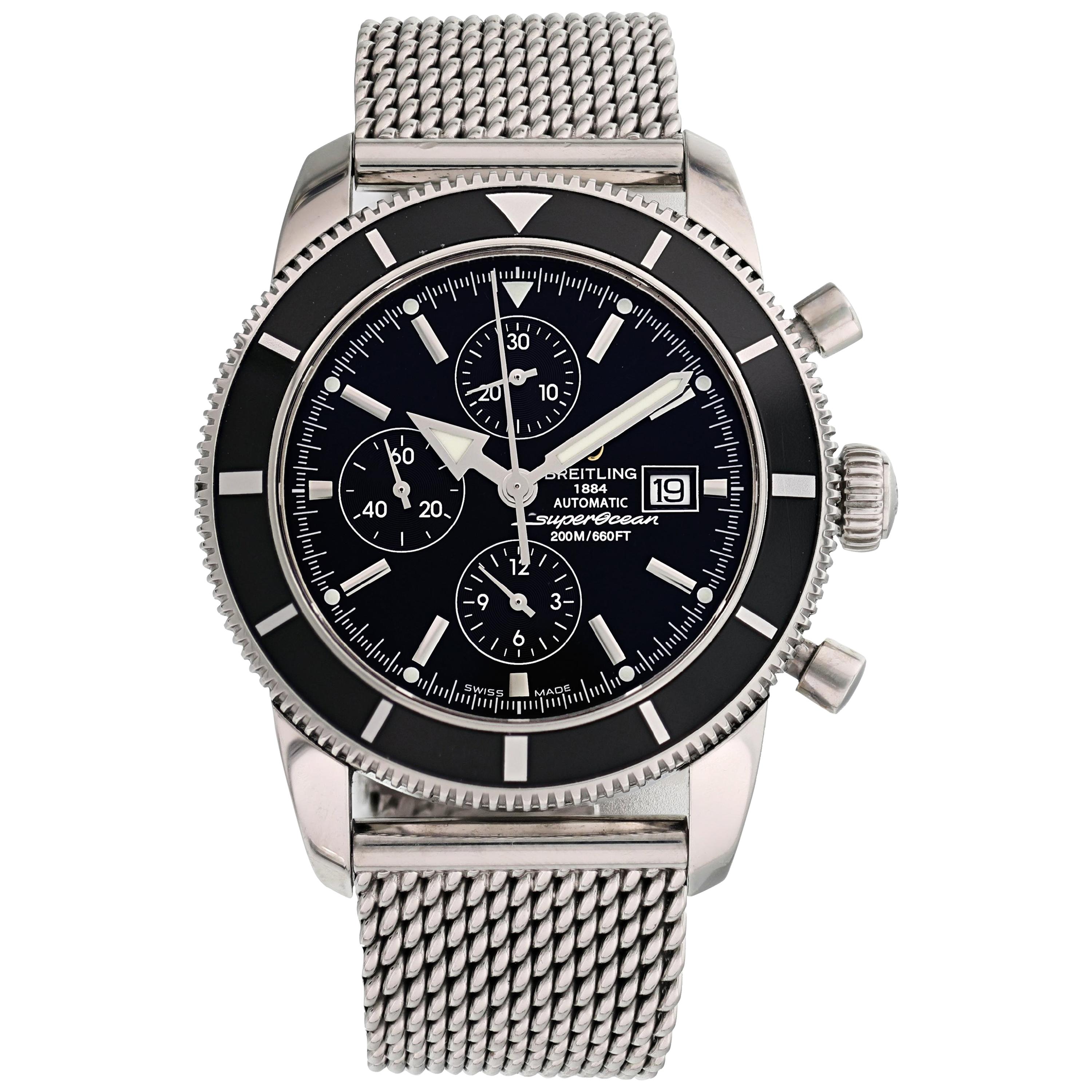 Breitling Superocean Heritage Chronograph A13320 Men's Watch For Sale