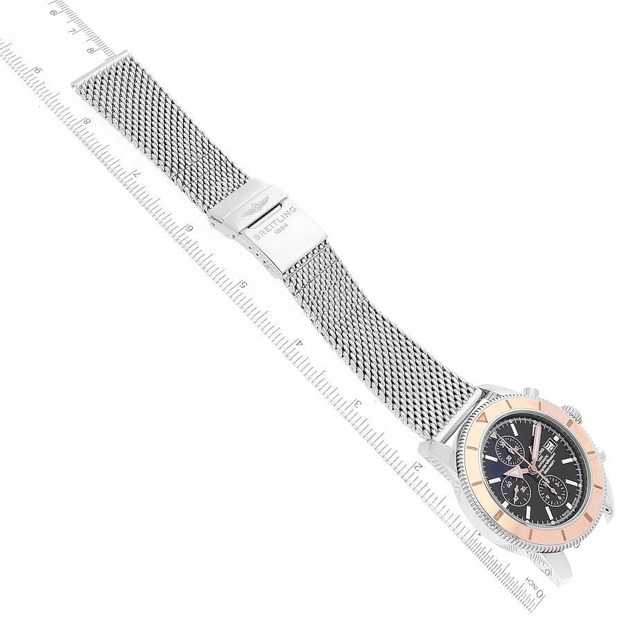 Breitling Superocean Heritage Chronograph Stahl Roségold Herrenuhr U13320  im Angebot 6