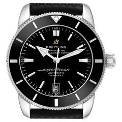 Breitling Superocean Heritage II 42 Black Dial Steel Mens Watch AB2010