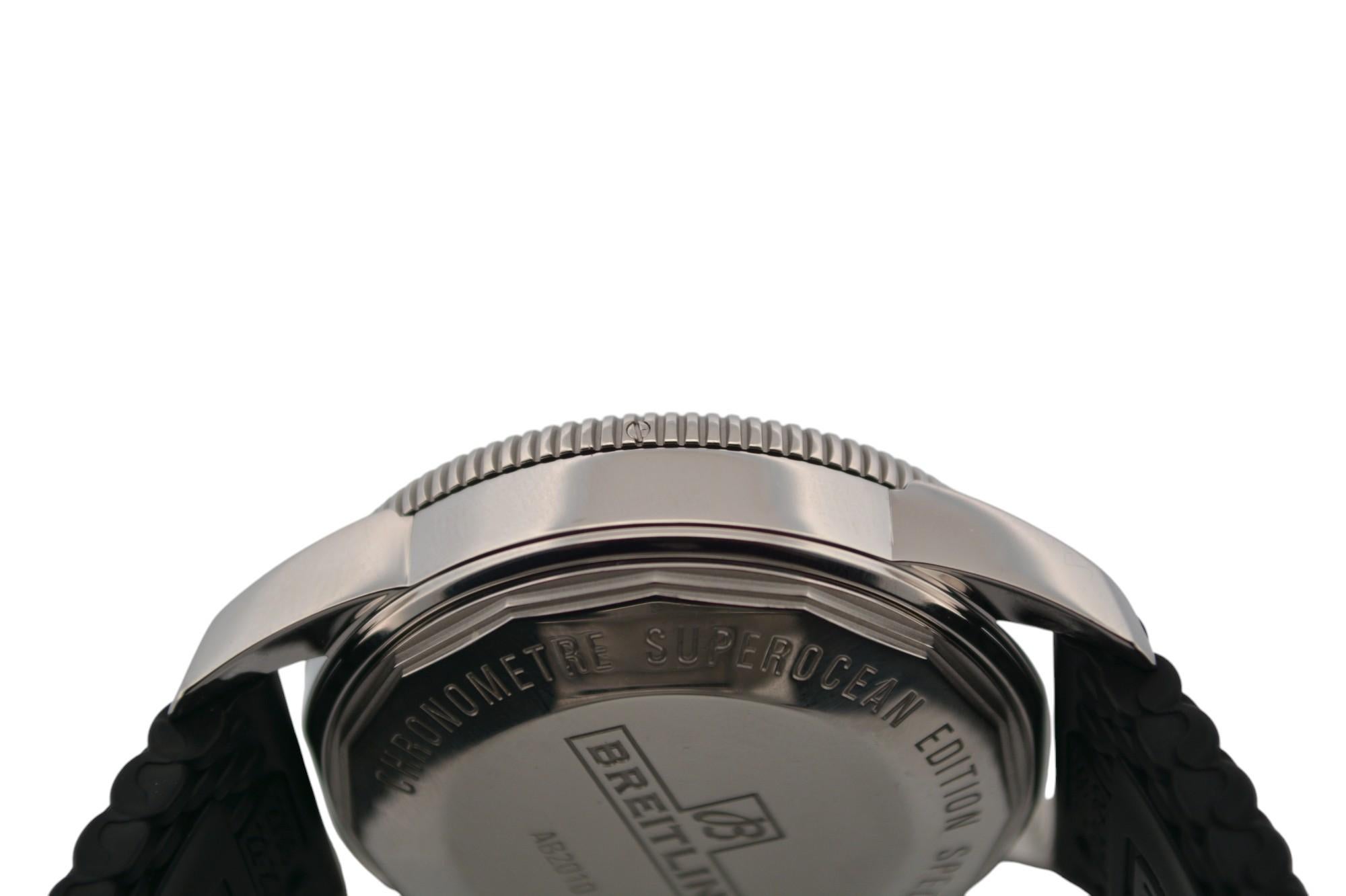 Breitling Superocean Heritage II 42 Steel Full Set 2020 Ref: AB2010121B1S1 9