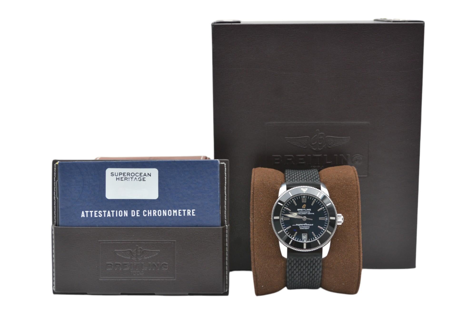 The watch is in a very good condition and it’s working well. It shows slight signs of wear and scratches on the glass and bezel. The watch comes with the original box and documents, along with an AGS Jewelry warranty card. For more information about