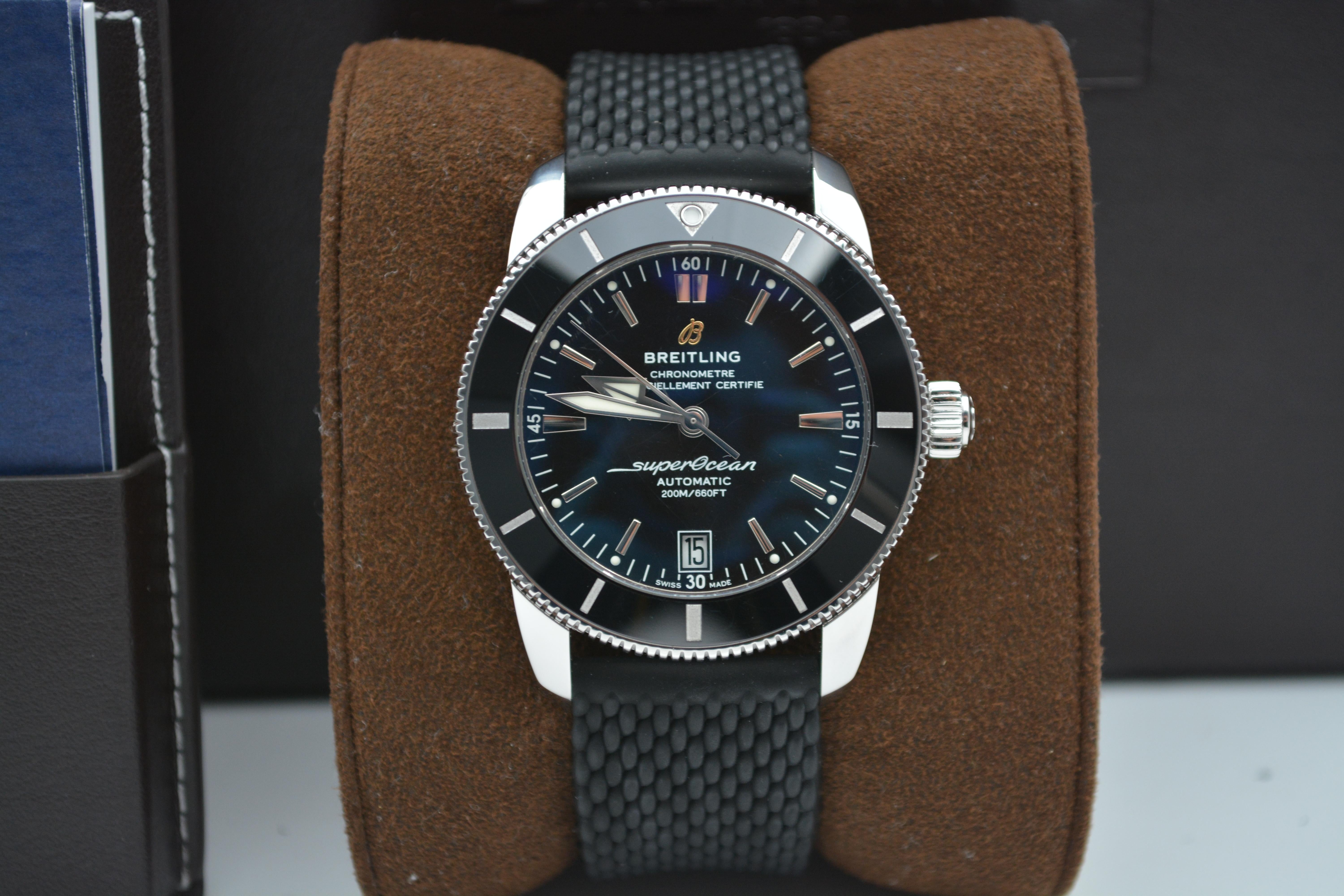 Breitling Superocean Heritage II 42 Steel Full Set 2020 Ref: AB2010121B1S1 In Excellent Condition In București, București