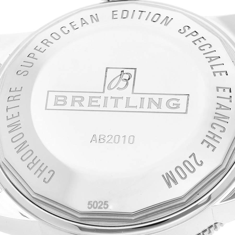 Ab2010 Breitling Superocean Heritage II 42 Steel Mens Watch AB2010 Box Card ...