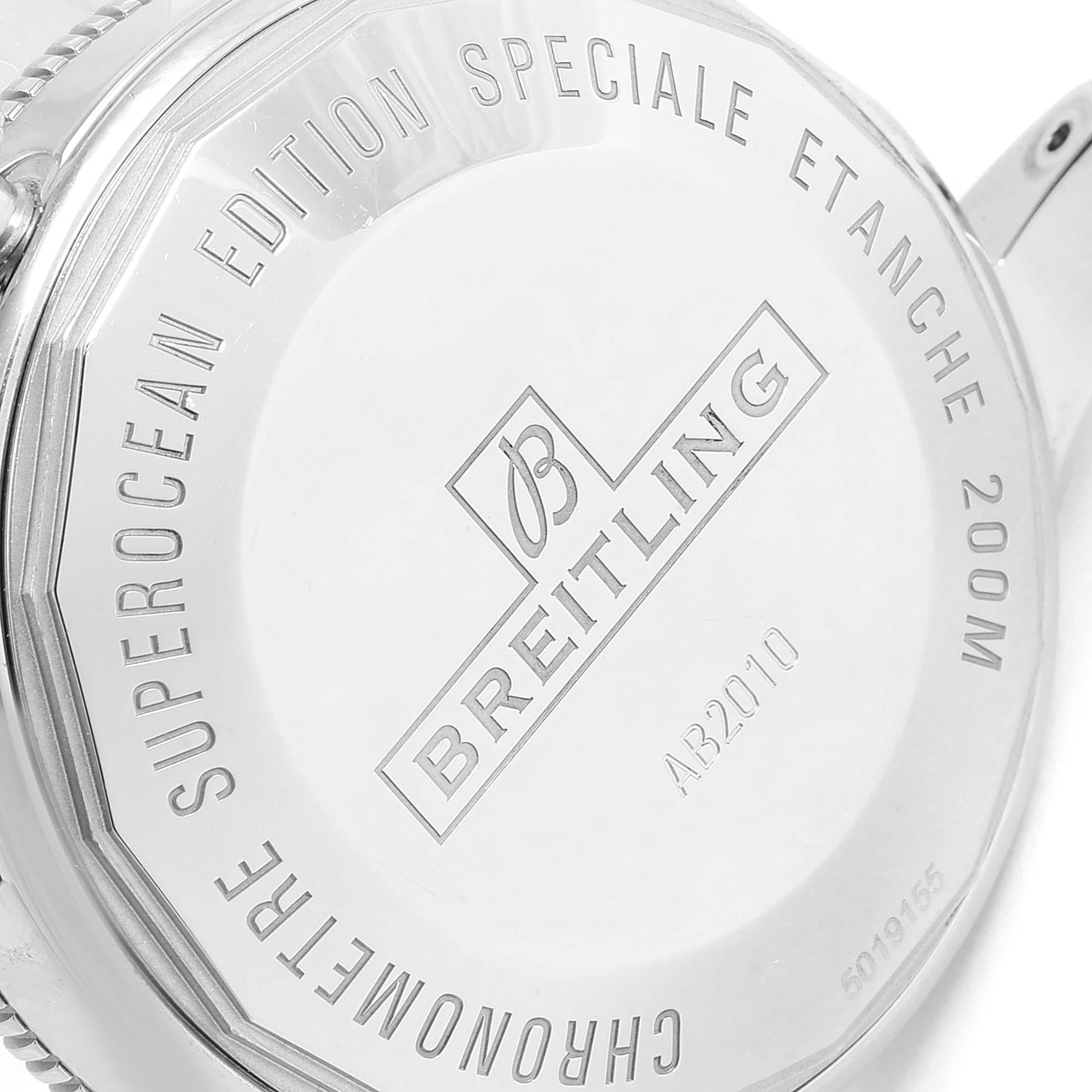 Breitling Superocean Heritage II 42 Steel Men's Watch Ab2010 Box Papers 3