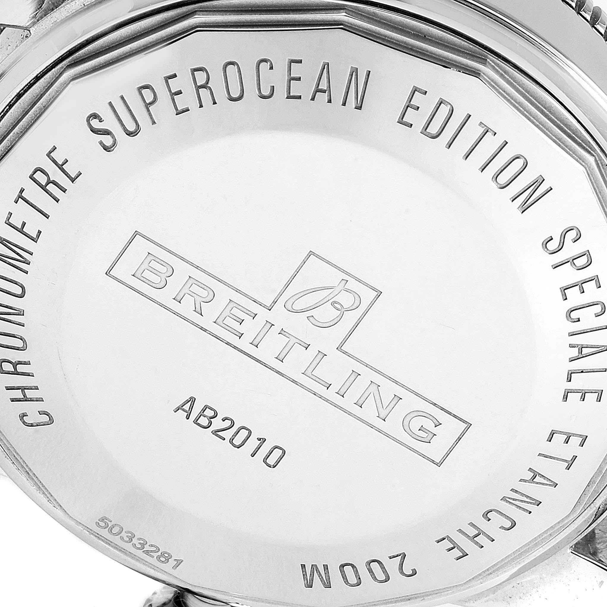 Breitling Superocean Heritage II 42 Steel Men's Watch AB2010 Box Papers 4