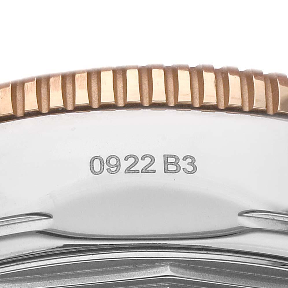 Breitling Superocean Heritage II 42 Stahl Rose Gold Herrenuhr UB2010 Box Karte. Automatisches Uhrwerk mit Automatikaufzug B20. Gehäuse aus Edelstahl mit einem Durchmesser von 42.0 mm. Verschraubte Krone aus Edelstahl. Massive Lünette aus 18 Karat