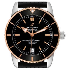 Breitling Superocean Heritage II 42 Stahl Rose Gold Herrenuhr UB2010 Box Karte