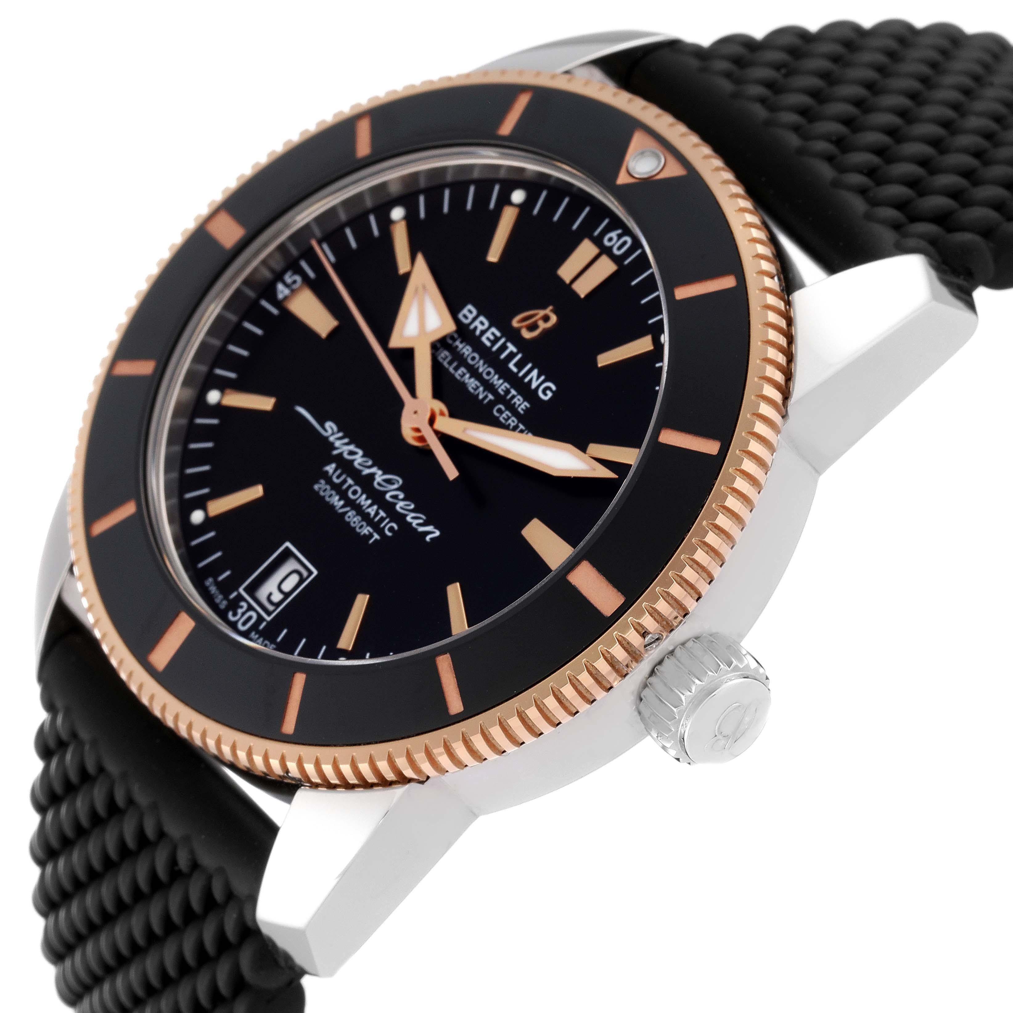 breitling superocean heritage 42 gold