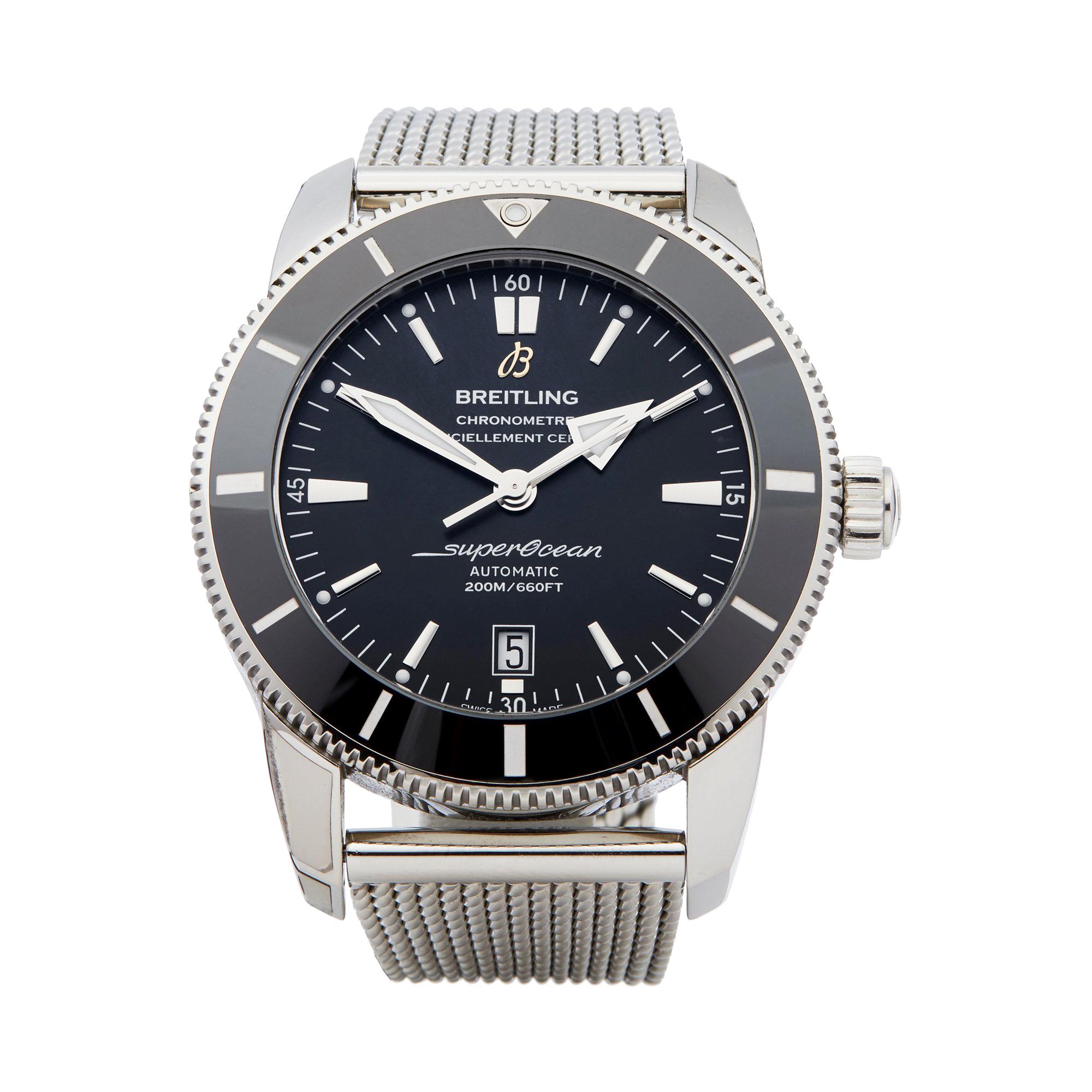 Breitling Superocean Heritage ii B20 Stainless Steel AB2020121BA11 Wrist Watch
