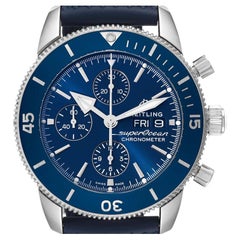 Breitling SuperOcean Heritage II Chrono Blue Dial Mens Watch A13313 Box Papers