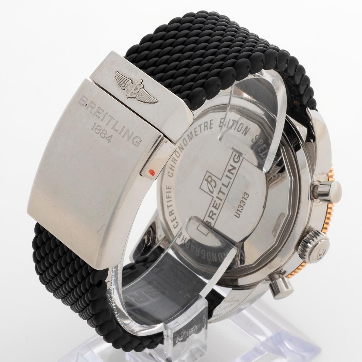  Montre-bracelet Breitling Superocean Heritage II Chrono Réf. U13313 en or rose 18 carats. Unisexe 