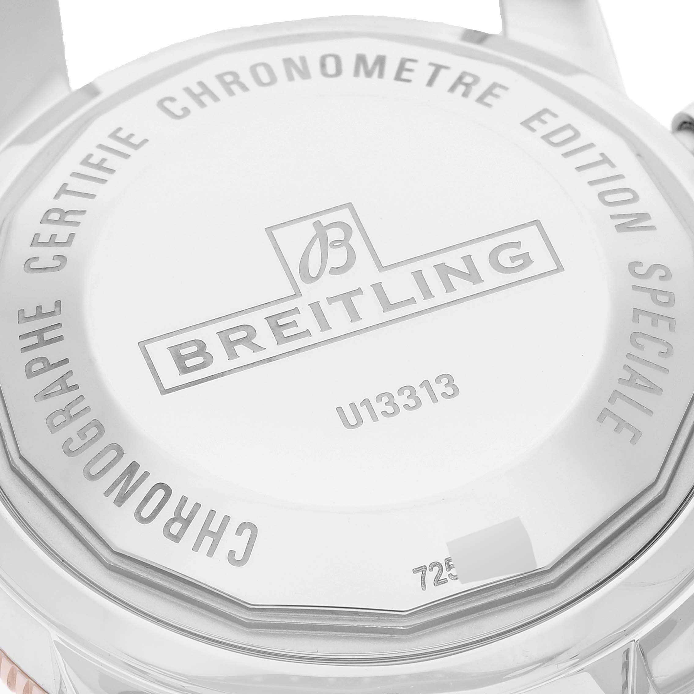 Breitling Superocean Heritage II Steel Rose Gold Mens Watch U13313 3
