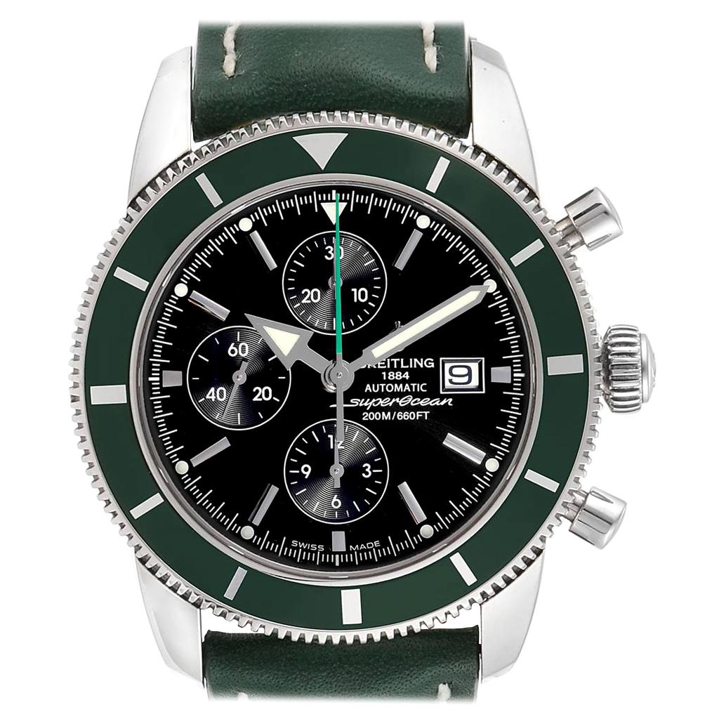 Breitling SuperOcean Heritage Limited Edition Green Bezel Watch A13320