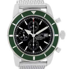 Breitling Superocean Heritage Limitierte Auflage Grüne Lünette-Uhr A13320