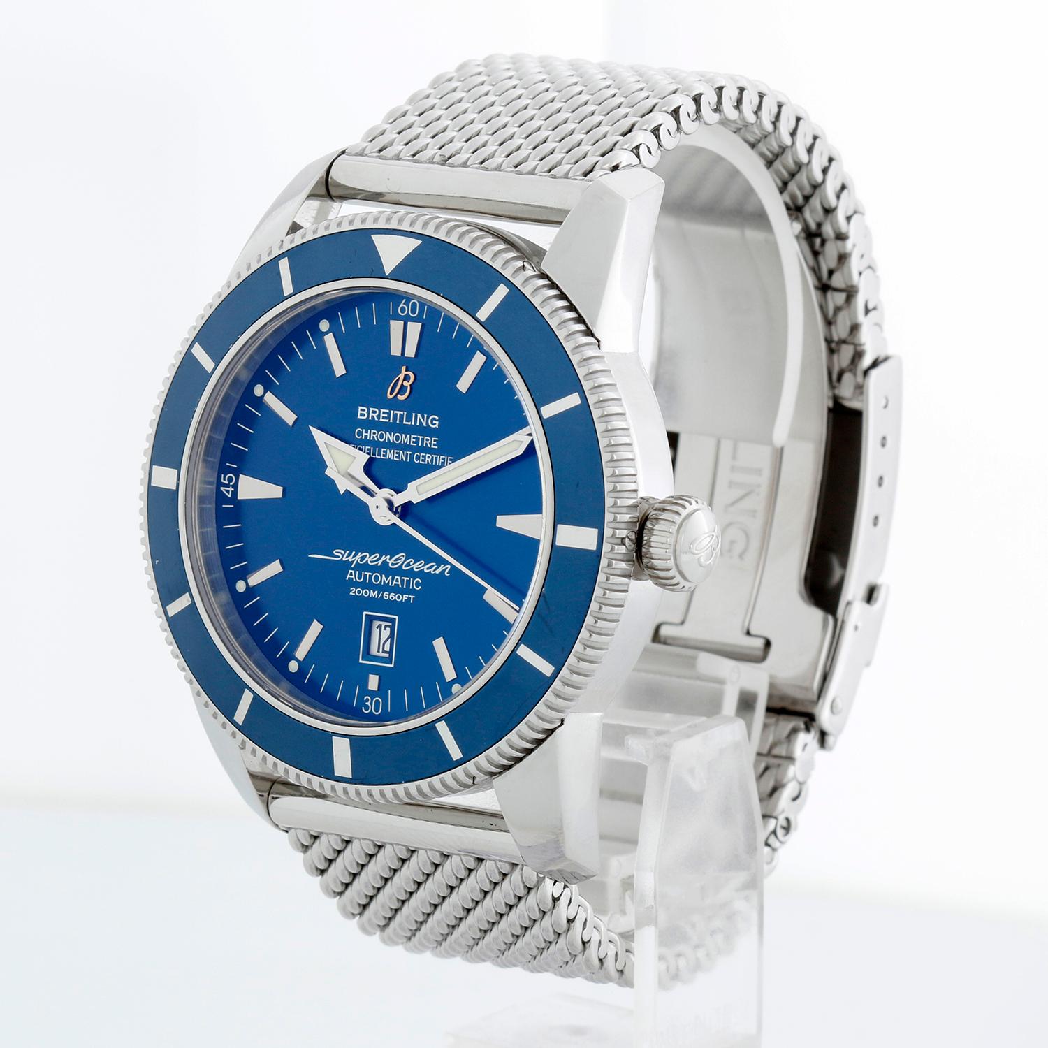 Breitling Superocean Heritage Stainless Steel Men's Watch Ref. 46 a17320 For Sale 3