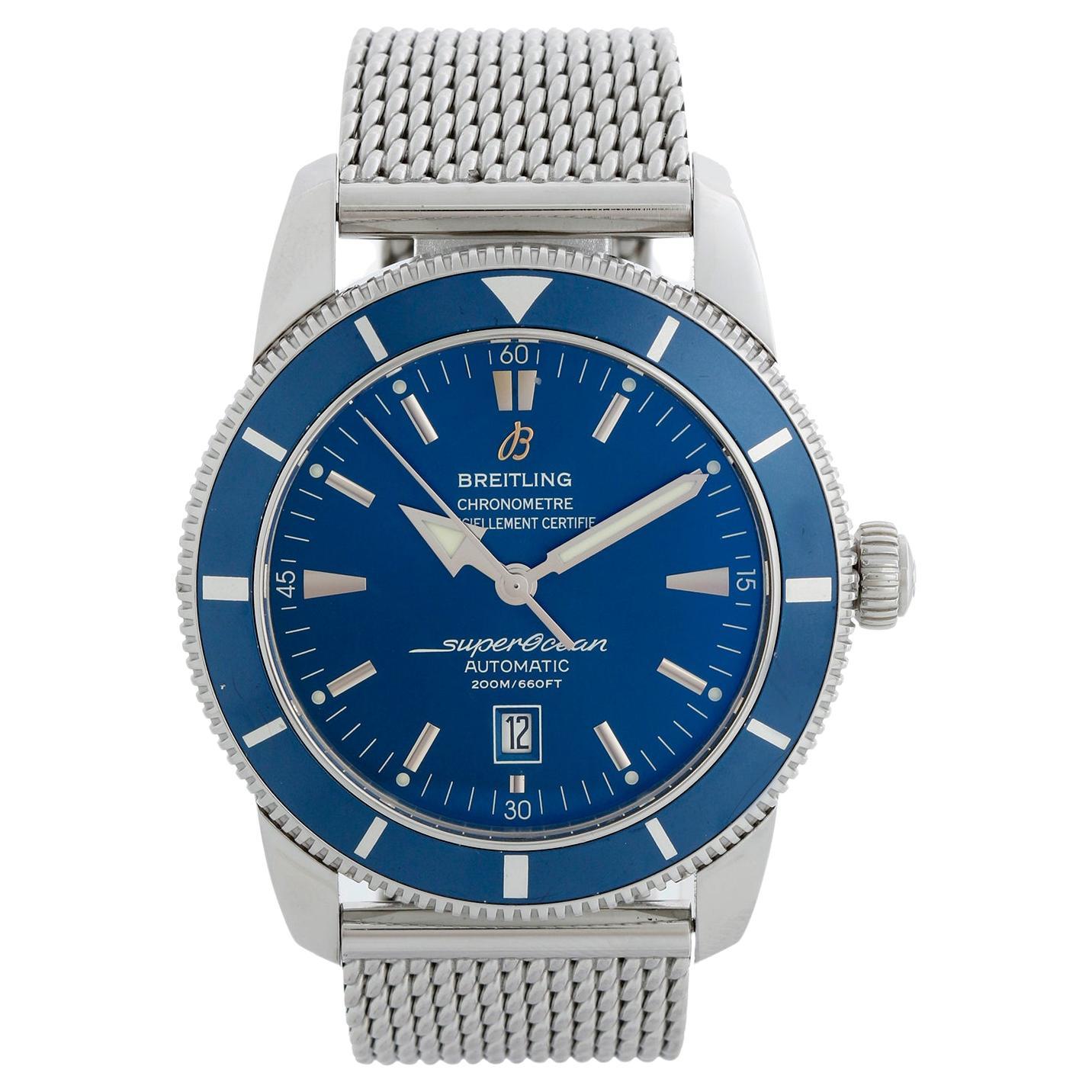 Breitling Superocean Heritage Stainless Steel Men's Watch Ref. 46 a17320 For Sale