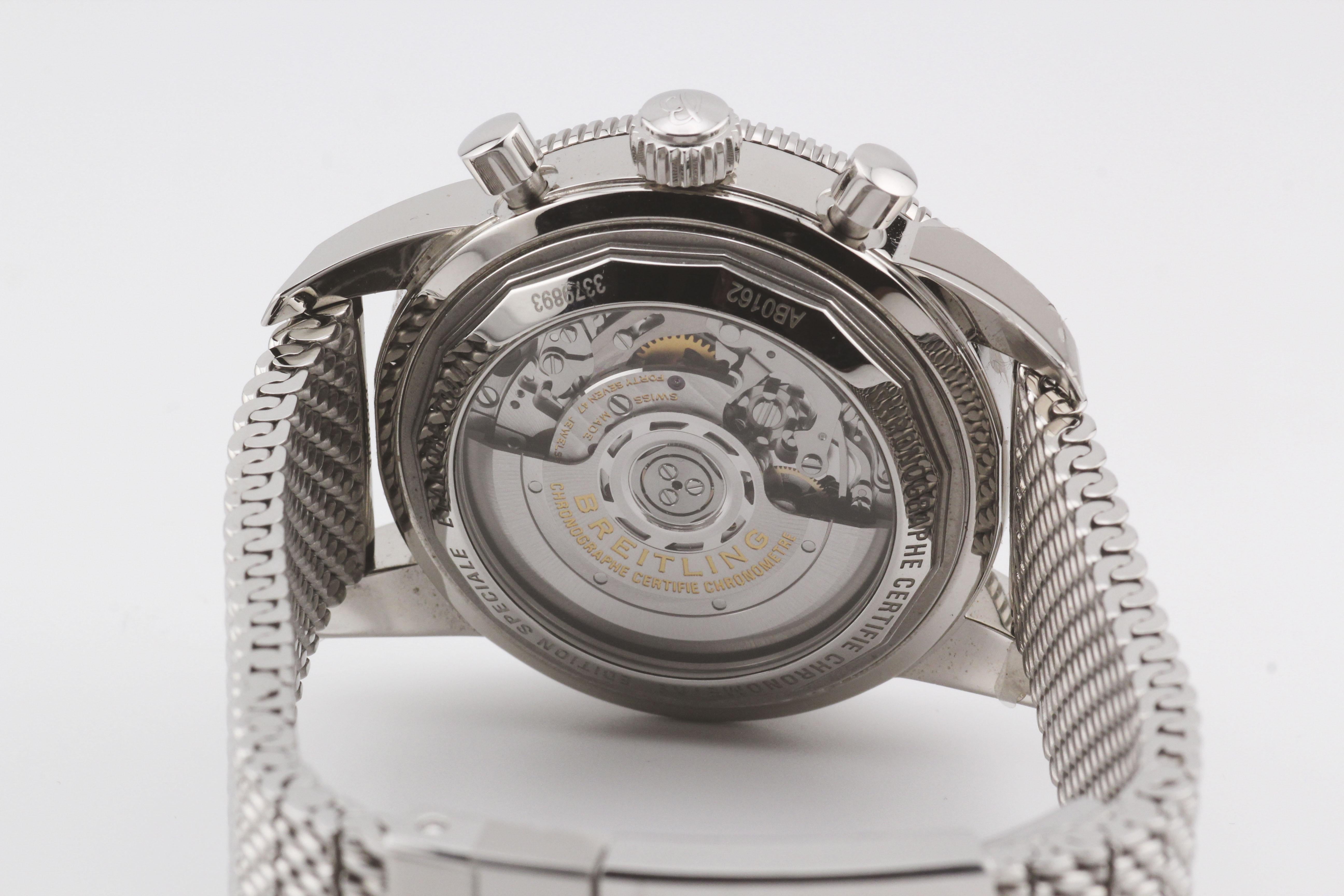 Breitling Superocean Heritage Steel Automatic Chronograph Watch 44mm AB0162 6