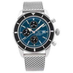 Breitling Superocean Heritage Steel Blue Dial Mens Watch A1332024-C817SS
