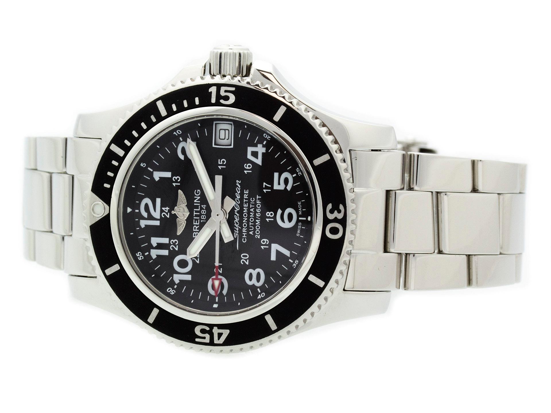 Breitling Superocean II 2 A17312C9/BD91 In Excellent Condition In Willow Grove, PA