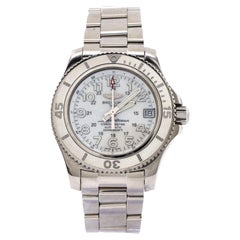 Breitling Superocean II 200m Cronometro Automatico Orologio Acciaio Inox 36