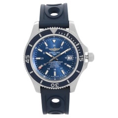 Breitling Superocean II Steel Blue Dial Automatic Mens Watch A17365